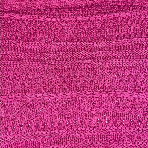 Joe Fresh Crew Neck Barbie‎ Pink Knit Sweater.  Size XL. Never worn/NWOT. - Picture 8 of 9